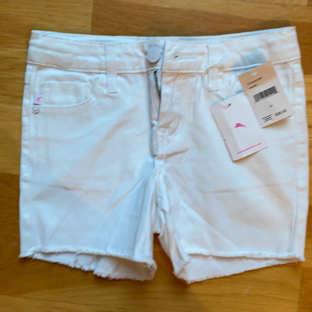 Girls Tommy Bahama denim shorts